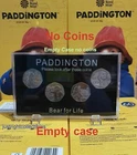Paddington Bear 50p Display Case for All 4 Coins CATHEDRAL TOWER STATION PALACE