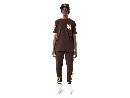 San Diego Padres New Era Logo Select Herren T-Shirt Braun Stitched Patch Tee - Bild 8 von 11