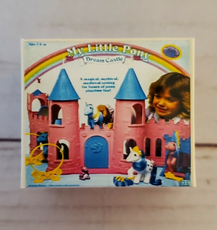 my little pony castle 1980s