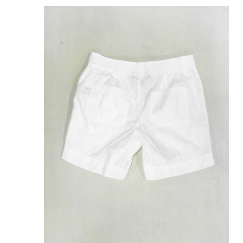 American Living Women Shorts 2 White Cotton Solid - Picture 2 of 2