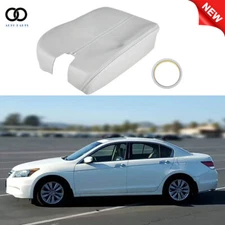 Synthetic Leather Center Armrest Console Lid Cover For Honda Accord 2008-2012