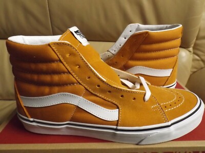Vans SK8-Hi Men's Size 9 Sneakers Desert Sun/True White VN0A5KRH8ED (NEW)