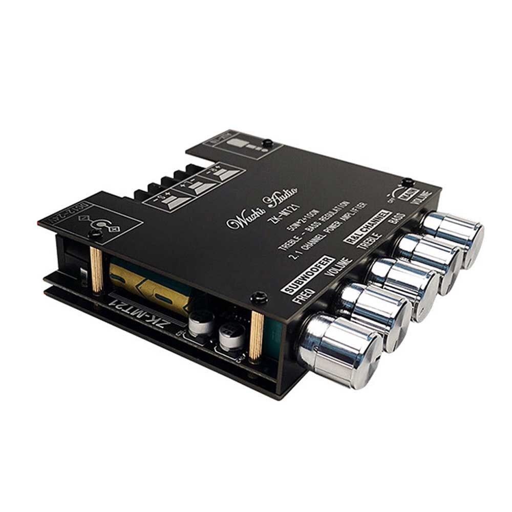 2x50W+100W Bluetooth Amplifier Board 2.1 Channel Digital Audio
