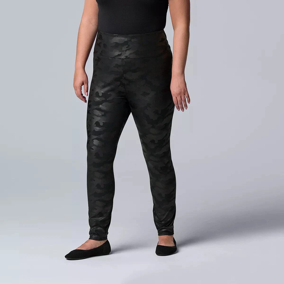 Vera wang leather pants sale