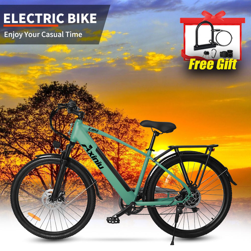 2025 26 Inch 750W Electric Commuter Bike for Adults with Powerful Motor