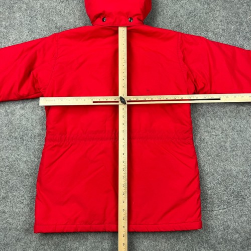VTG LL Bean Penobscot Parka Jacket Womens Small Red Outerwear Ski Winter USA - Picture 14 of 17