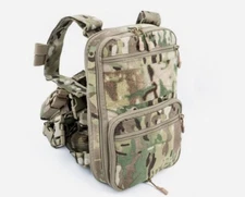 Haley Flatpack 2.0 Multicam Backpack w/ Shoulder Straps  FP-2-1-MC
