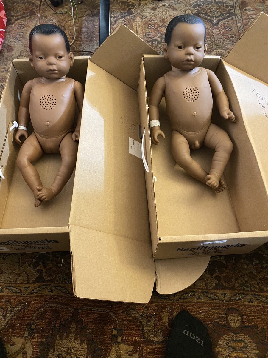 Reality works real care baby Plus II African American Boy And Girl