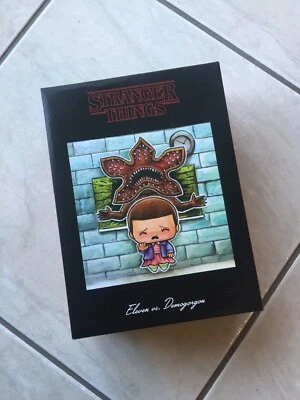 Figurine STRANGER THINGS - Eleven Vs Demogorgon - Loodcrate Artist - Netflix - Photo 1/4