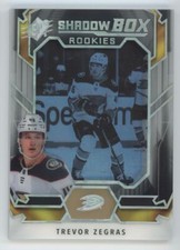 2021-22 SPx Shadow Box Trevor Zegras Rookie Anaheim Ducks #SB-2
