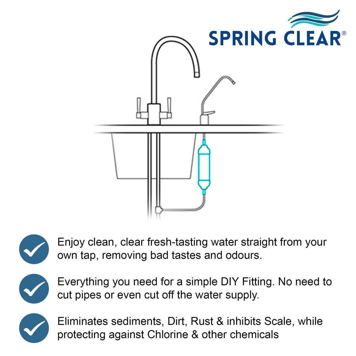 Compatible Filter For Bristan E Cart Empura - 3/8" Male Ends - Foto 4