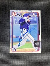JC Cardenas Minnesota Twins 2015 Bowman 1st Paper Signed Auto Card #156 ~ COA