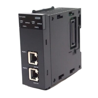 1PC Keyence KV-XLE02 Ethernet Unit 2 Port PLC KVXLE02 Brand 1PC Keyence KV-XLE02 Ethernet Unit 2 Port PLC KVXLE02 Brand