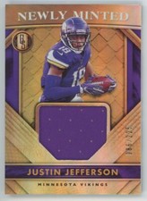 2020 Panini Gold Standard Newly Minted Memorabilia 086/225 Justin Jefferson