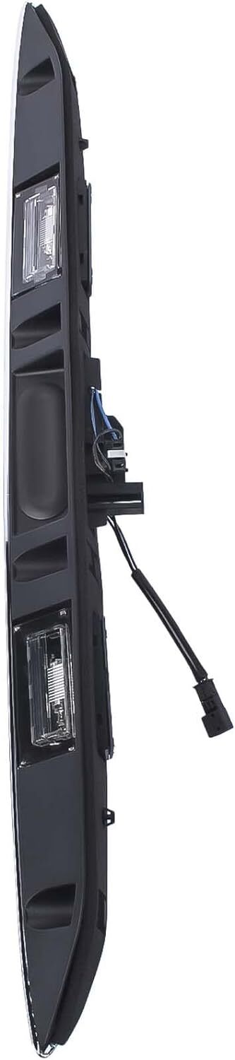 Baguette de coffre Mini R53 en ABS noir avec feux d'immatriculation