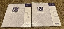 Lot of 2 K Company Post Bound Page Protector Refills 12"X12" 10 Per Pkg