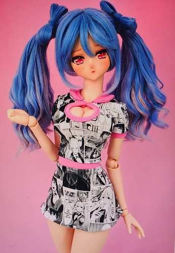 Cute outfit - top and skirt for Smart Doll/Adykadoll/Dollfie Dream (DDY)