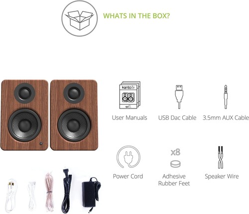 Elegant YU2 Computer Speakers - 50 Watts, Compact Size, Multiple Color Options - 第 8/10 張圖片