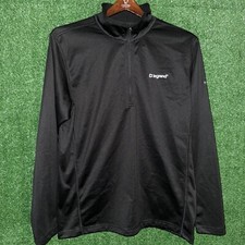 The North Face Mens Black Long Sleeve Quarter Zip Sweater Size Large