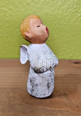 Vintage Jullar Terracotta Choir Boy Angel Made in Spain 4.5 inches