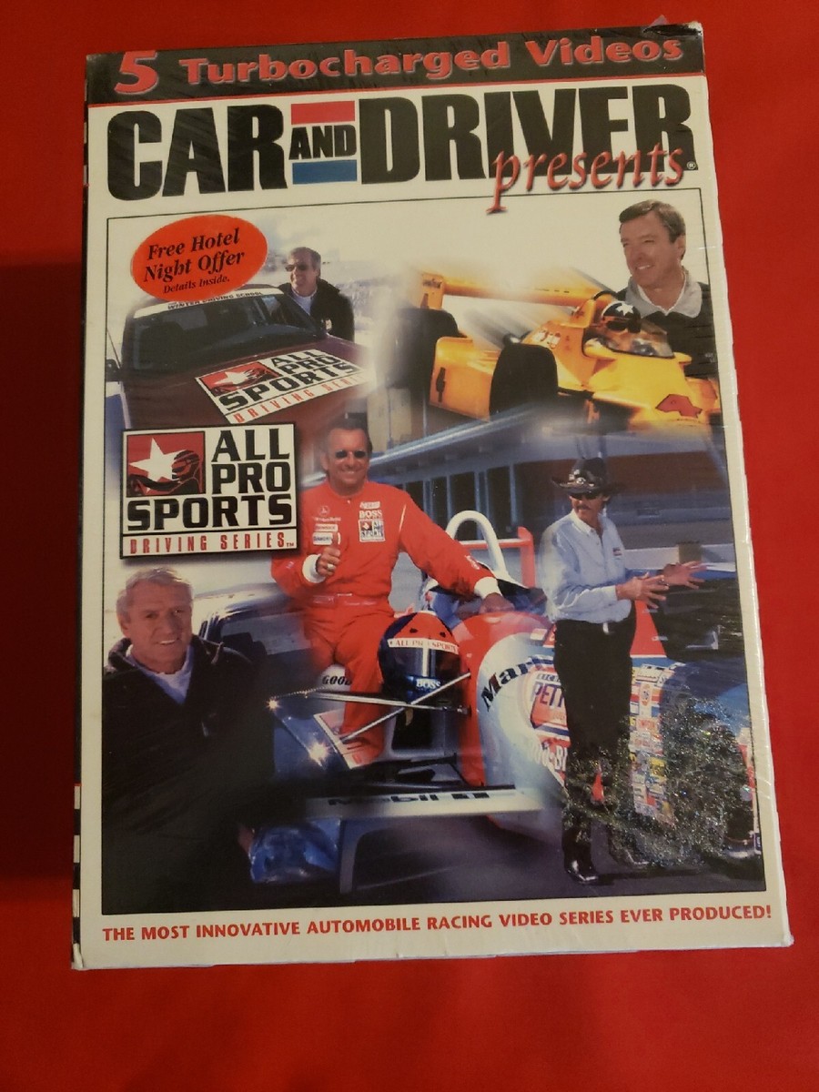 Car and Driver Presents: All Pro Sports Driving Series 5 Vhs