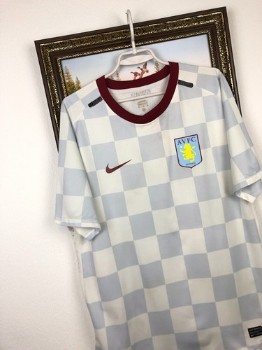 Aston Villa Away football shirt 2011 Soccer Nike Player Issue #29 Jersey Mens XL - 第 3/16 張圖片