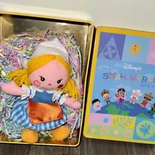Disney It's a Small World Holland Girl Plush Doll w/ Collector's Tin