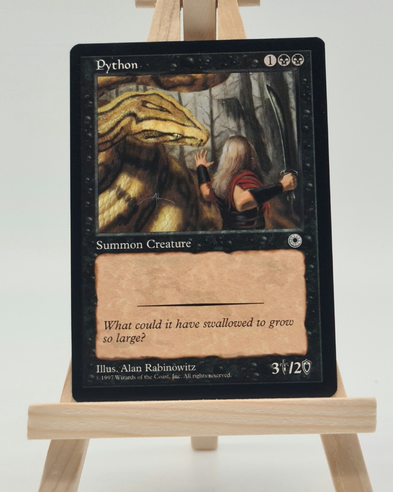 Python Portal Magic Card MTG English (Python)
