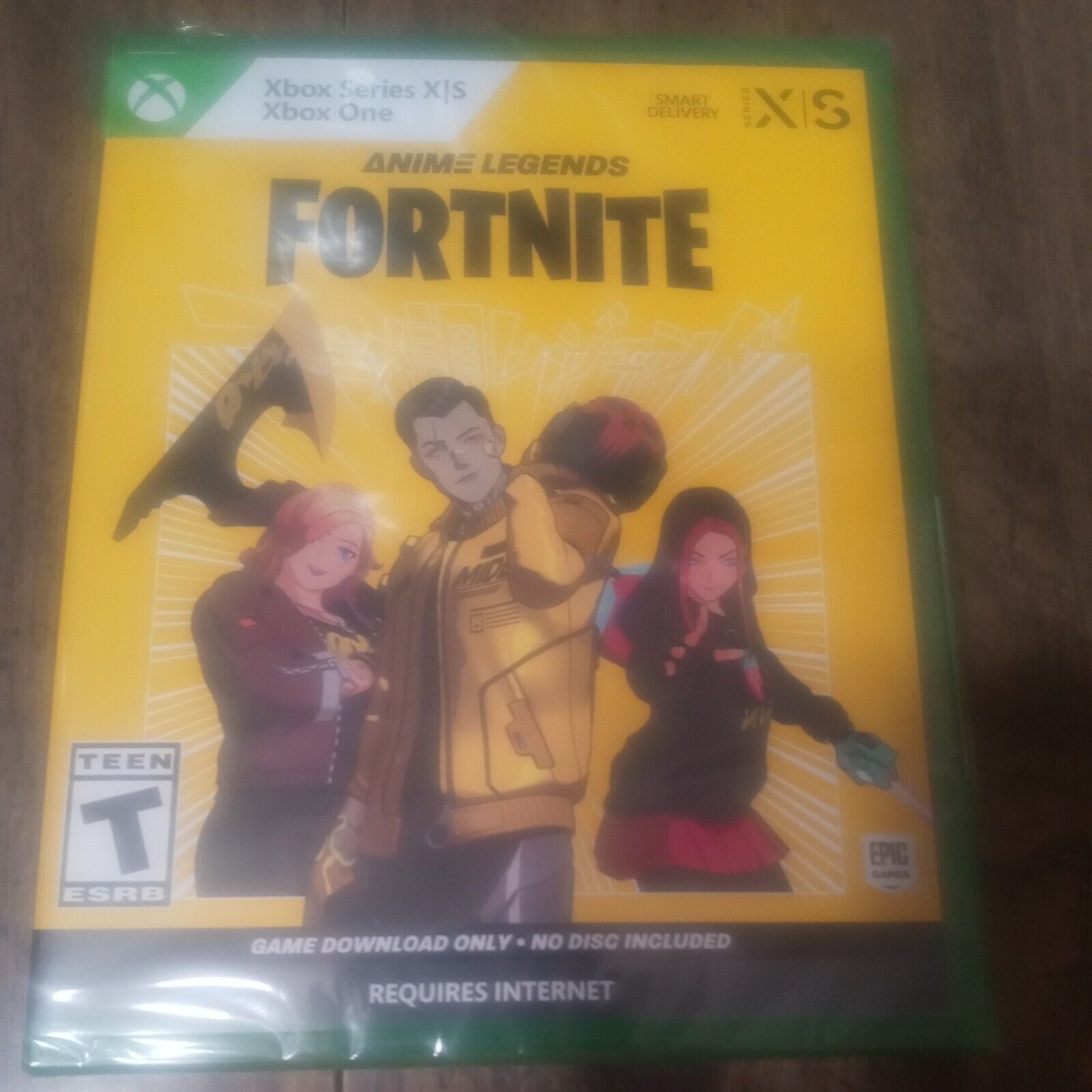 U&I Entertainment, Fortnite-Anime Legends Code In Box, Add-on Game Content  Only (Requires Free Download of Fortnite) 