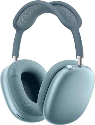 Apple AirPods Max Wireless Headphones with USB-C BLUE  MWW63AM/A  EXCELLENT 