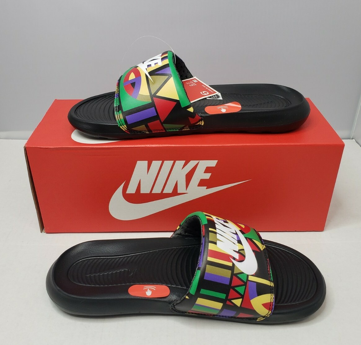 nike sportswear victori one slide print