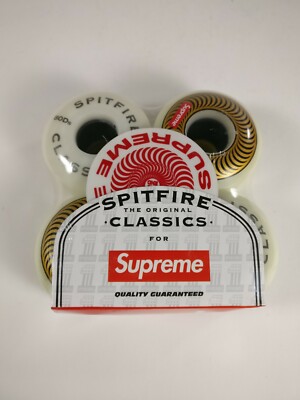 Supreme Spitfire Classics 80Ds 58mm Skate Wheels Gold | eBay