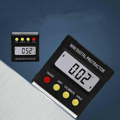 Digital LCD Protractor Gauge Level Box Angle Finder Inclinometer Magnet Meterhxz - Picture 6 of 7