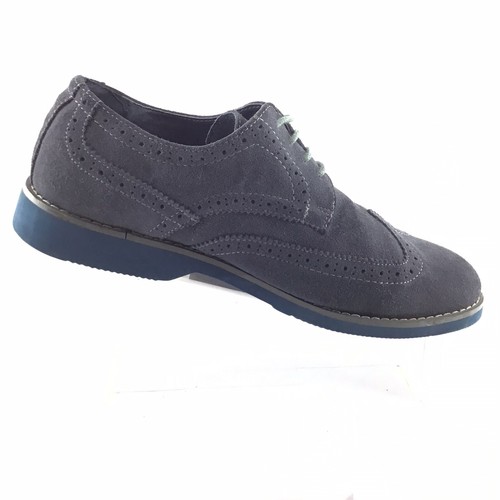 Joseph Abboud Wingtip Suede Dress Shoes Blue Lace Up Men's 10.5 M Shoes