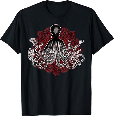 Octopus Cute Shirt Sea Creature ocean Lover Gift T-Shirt