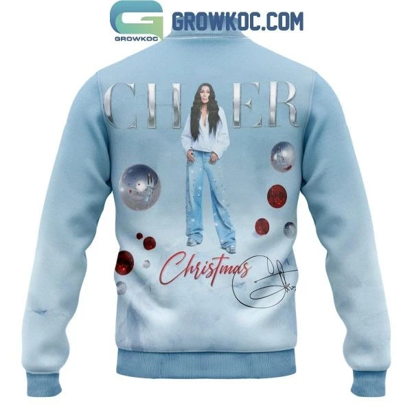 Cher Christmas Baseball Jacket