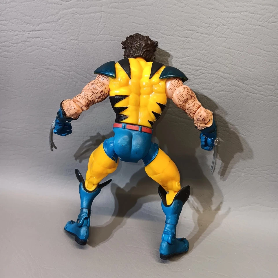 Juego de caja Toy Biz Marvel Legends X-Men Legends 2003 Wolverine desenmascarado COMPLETO Foto 2 de 2