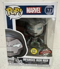Funko Pop Marvel 677 Infamous Iron Man Special Ed Exclusive Doctor Doom GITD