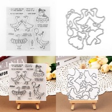 Goose Bumps Metal Cutting Dies and Clear Stam...