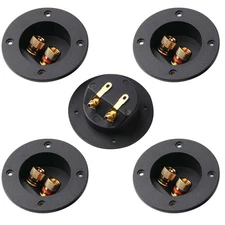 5Pcs 3-Inch Speaker Box Terminal Cup DIY 2-Way Speaker Box Terminal Binding P...