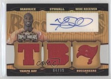 2006 Topps Triple Threads Relics Gold 4/9 Maurice Stovall #TTRA-115 Auto 0q0