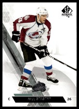 2013-14 SP Authentic Paul Stastny Colorado Avalanche #128