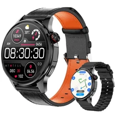 Smart Watches for Men,1.46 Fitness Tracker Make Calls/Text,GPS and Offline Ma...