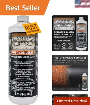 1-Quart Barrier Bond Rust Inhibitor & Metal Treatment for Automotive and Home