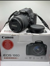 Canon EOS 100D 18MP DSLR Camera – 18-55mm IS STM Lens Kit – Boxed – 2,000 SC
