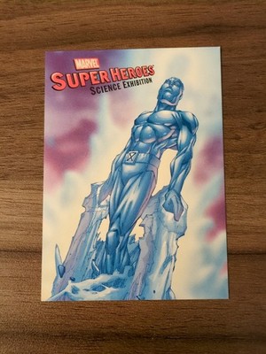 2006 Marvel Super Heroes Science Exhibition Iceman Card