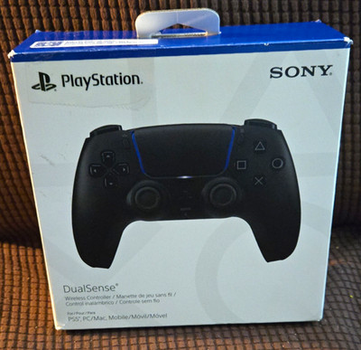 Sony PS5 DualSense Controller Midnight Black - Open Box/ Unused (New)