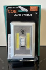 COB LED Battery Powered Portable Wire Free Bright Light with Central Switch