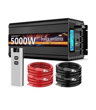 5000 Watt Power Inverter 12V DC to 110V 120V Converter for Family RV Off Grid...