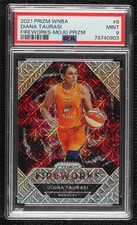 2021 Panini Prizm WNBA Fireworks Mojo 17/25 Diana Taurasi #8 PSA 9 MINT 09xd